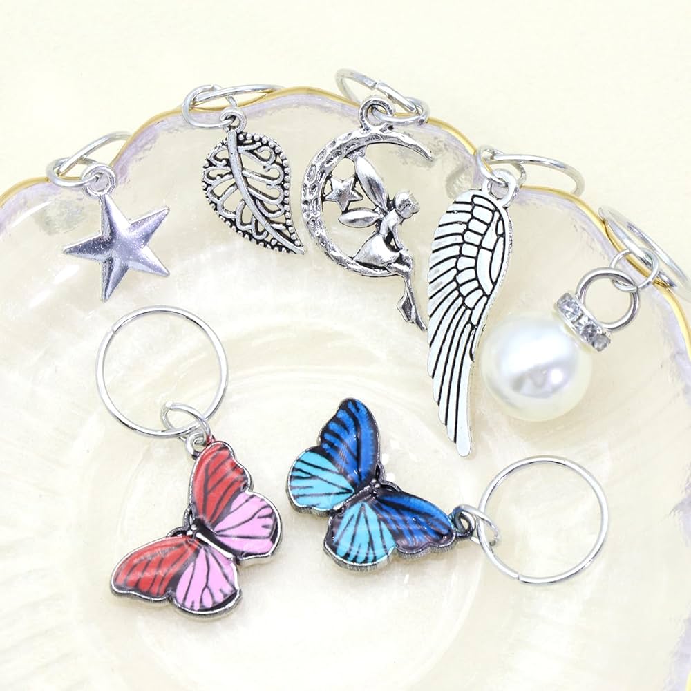 Amazon.com : SAWINDA 20 Pieces Silver Butterfly Hair Jewelry